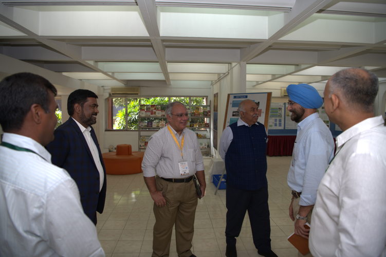 Interaction with ICRISAT scientists.