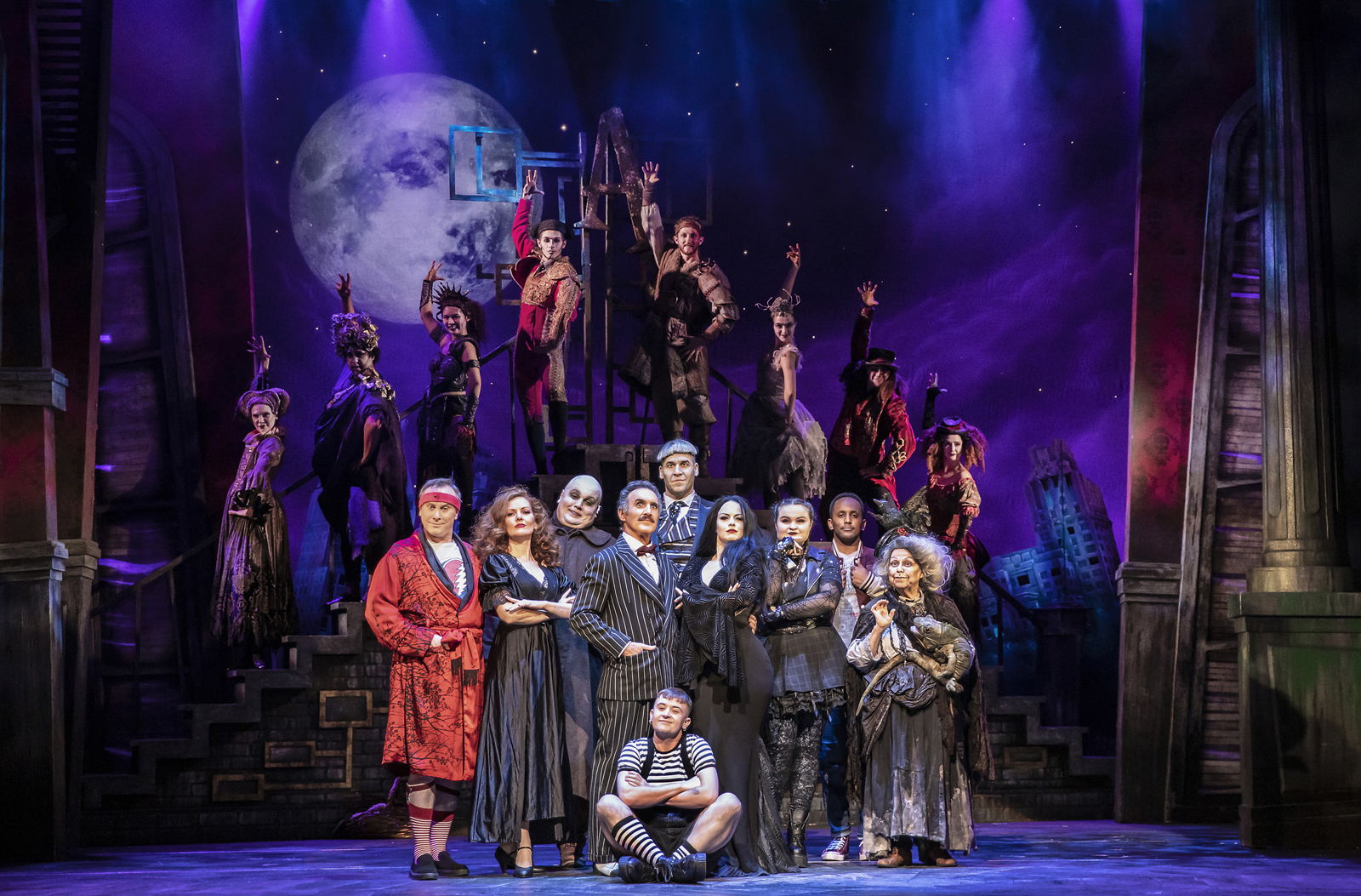 The Addams Family musical UK tour is among the other productions that Brooker will be working on later this year - Photo credit: Pamela Raith