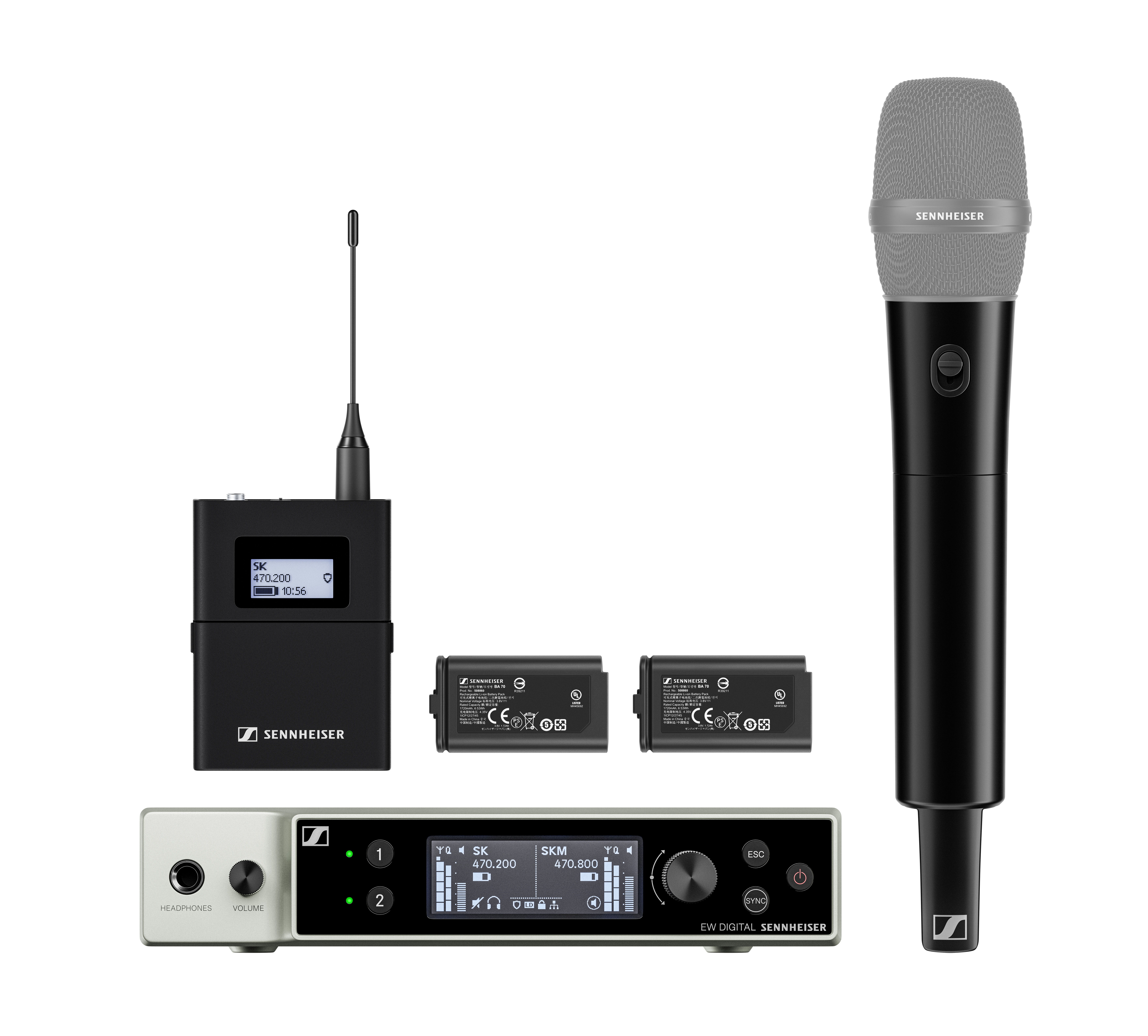 ゼンハイザージャパン、デジタルワイヤレスマイクシステム 「EW-DX」の