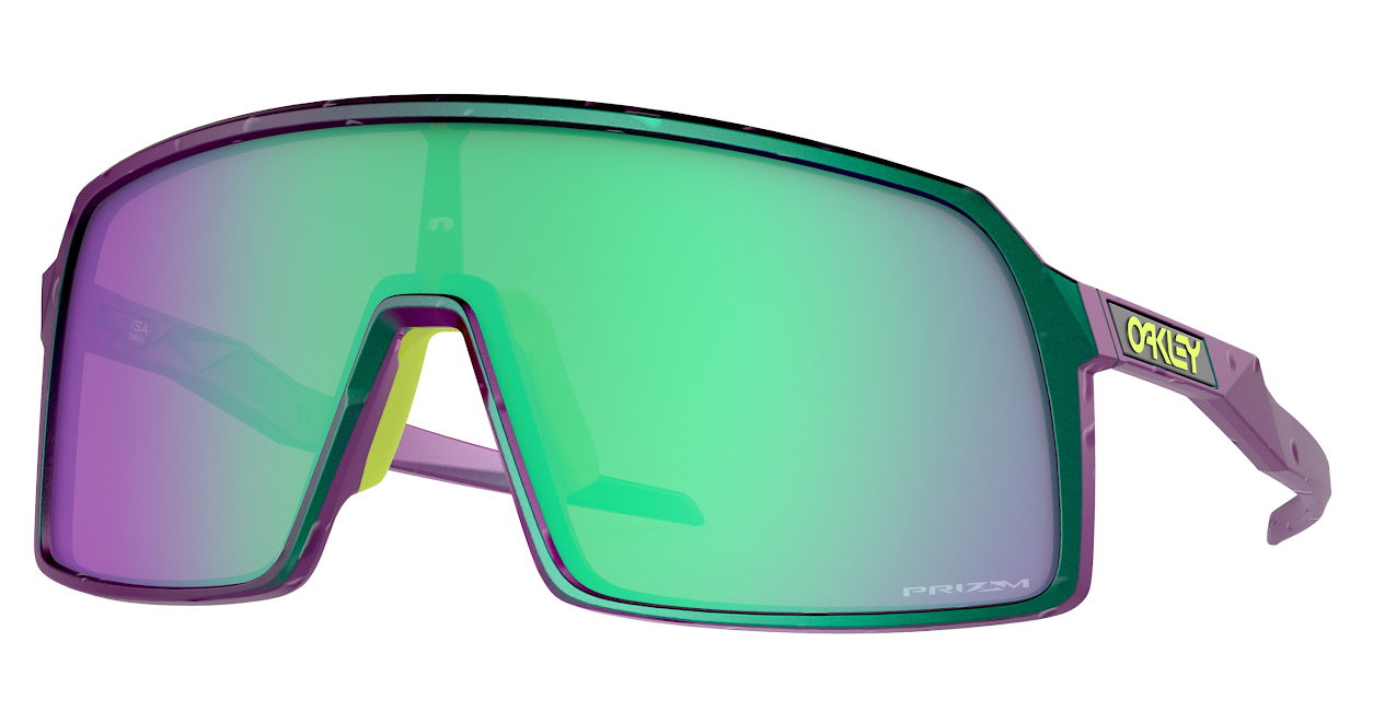 OAKLEY SUTRO MATTE COLORSHIFT SPLATTER WITH PRIZM ROAD JADE
