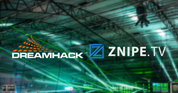 DreamHack expands partnership with Znipe TV