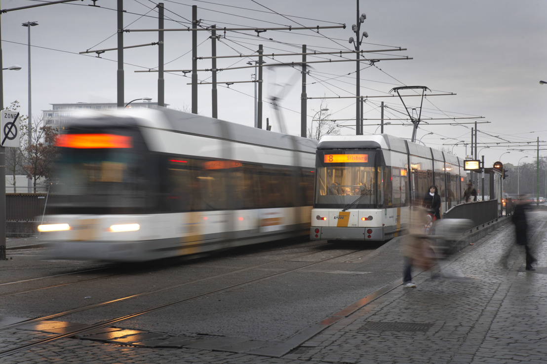 Antwerpen: vanaf zaterdag rijden trams elke 15 of 30 minuten