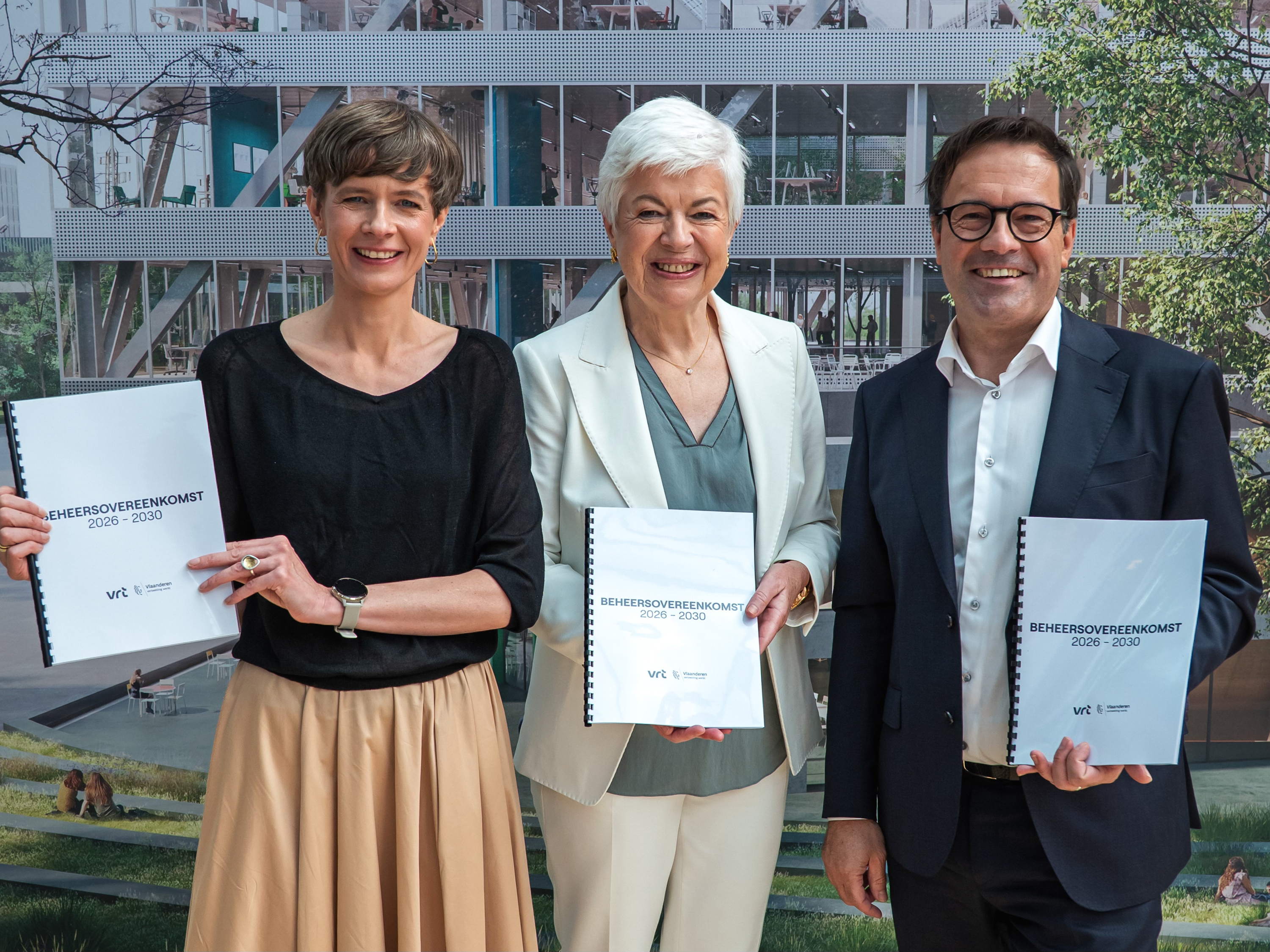 VRT is klaar voor de toekomst: vertrouwen, vernieuwing en ambitie centraal in nieuwe beheersovereenkomst 