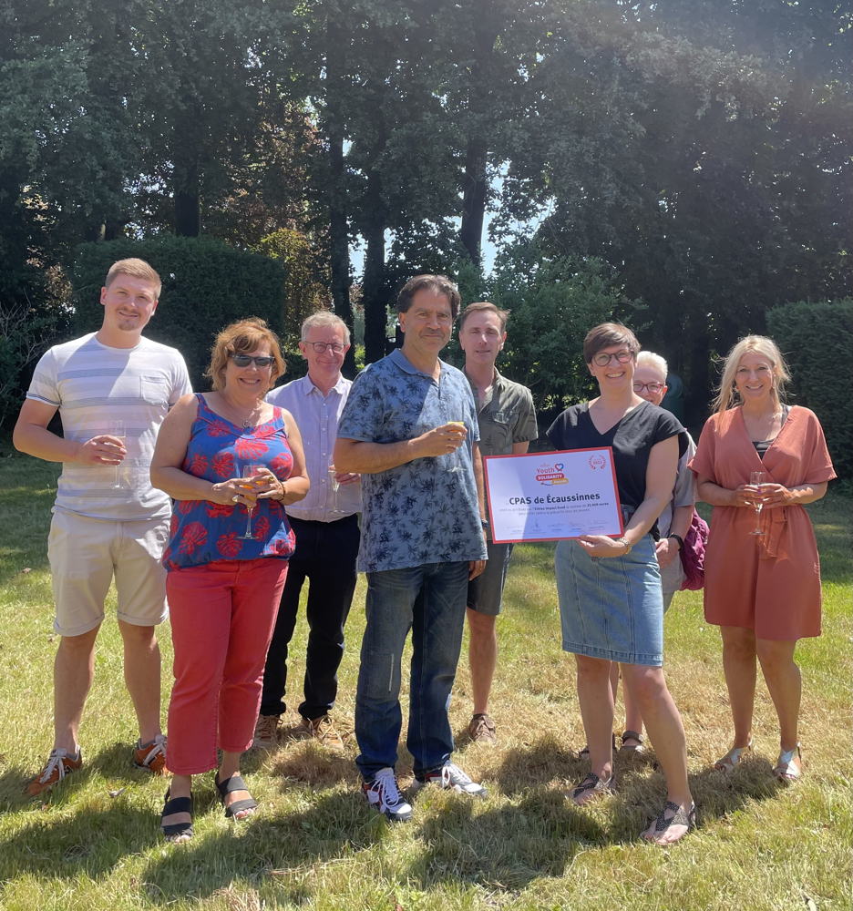 OCMW van Ecaussines - Laureaat Ethias Youth Solidarity Awards 2023