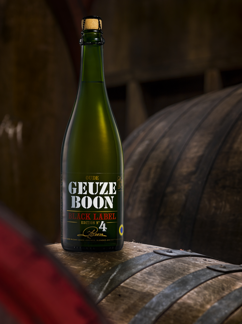 Pas voorgestelde Boon Oude Geuze Black Label Edition N°4 meteen in de prijzen op Brussels Beer Challenge 2019