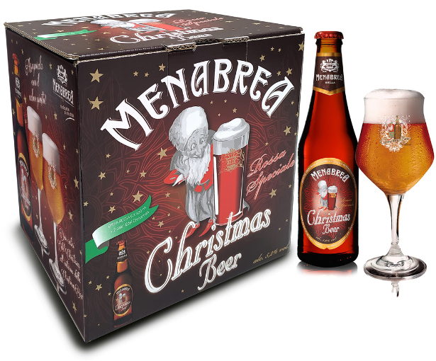 Natale con Birra Menabrea.