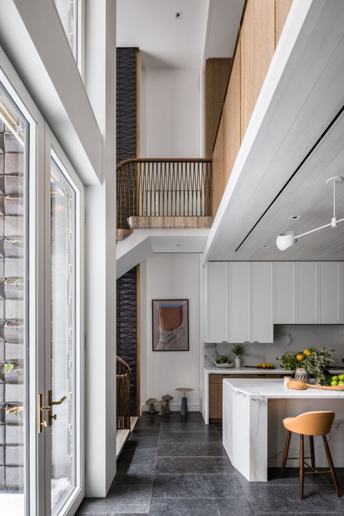 View of ground floor. Photo by Alan Tansey.