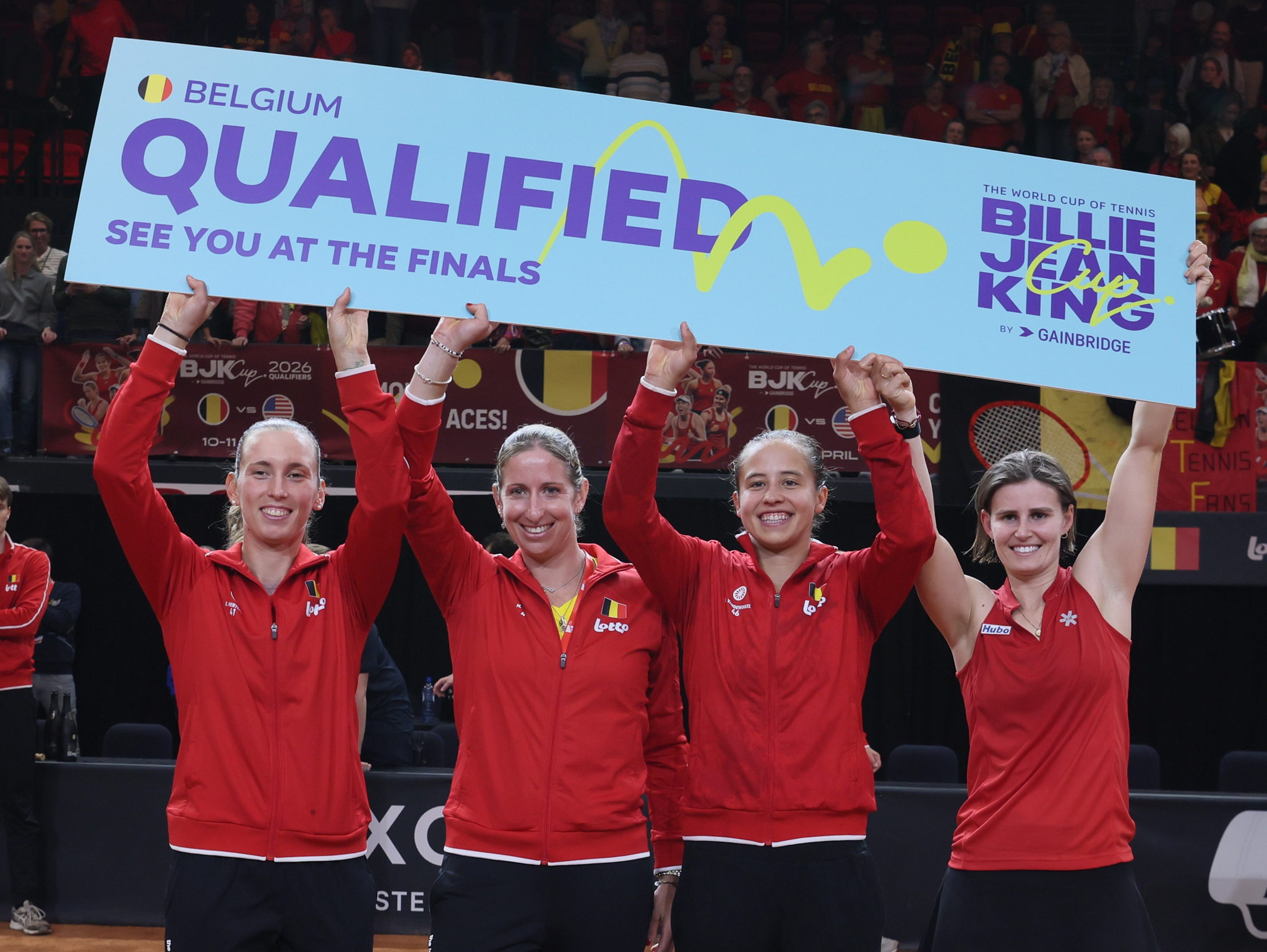 Billie Jean King Cup: Belgium defeats the US to reach the Final 8