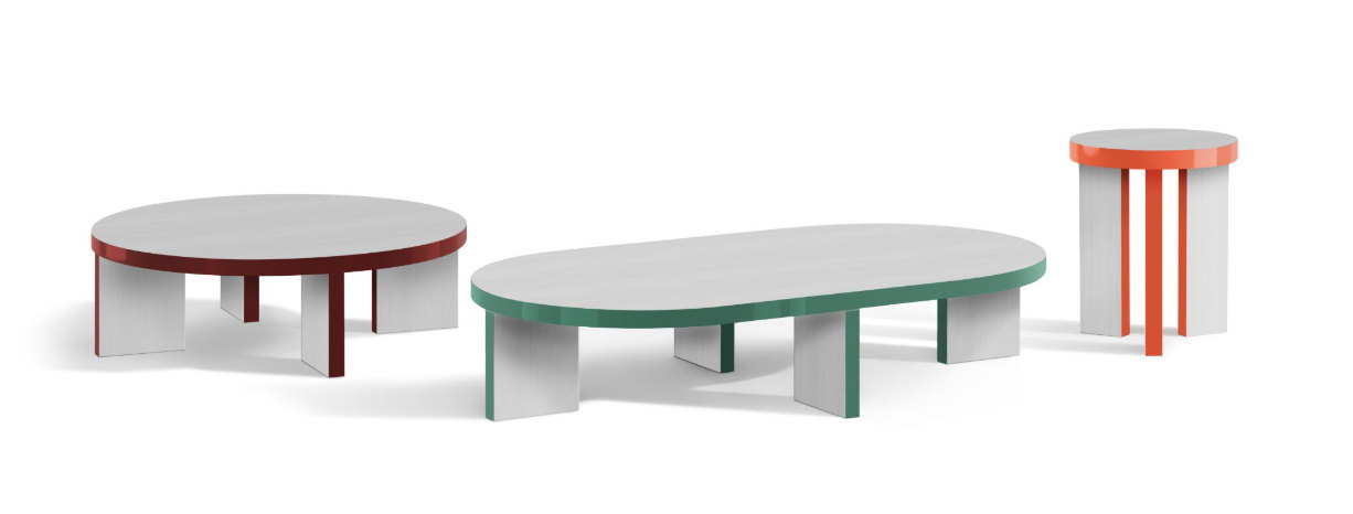 Small tables Slice Me Nice by Studiopepe for Zanotta Small tables Slice Me Nice by Studiopepe for Zanotta