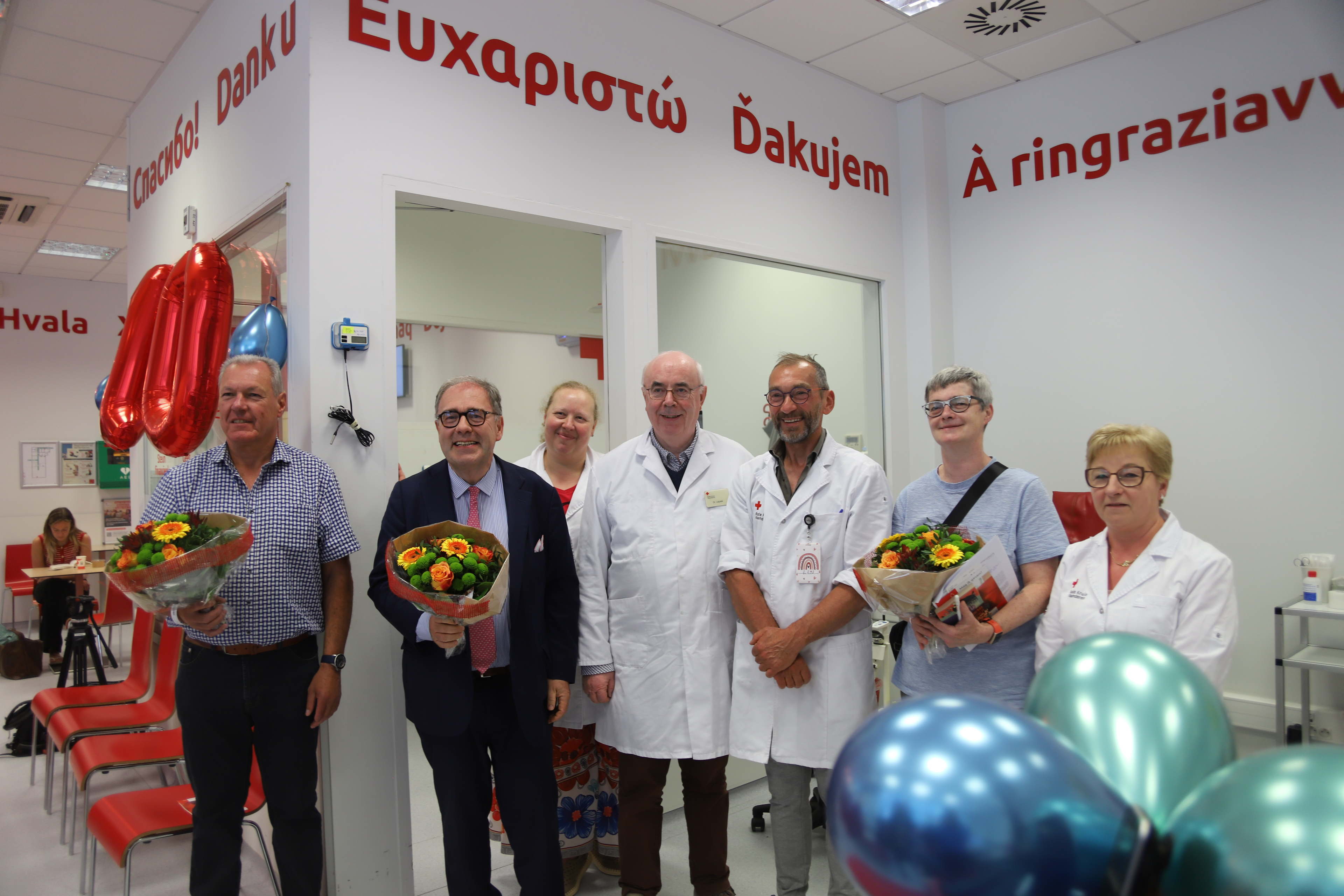 Rode Kruis-Vlaanderen viert 10 jaar donorcentrum Aalst (met foto's)