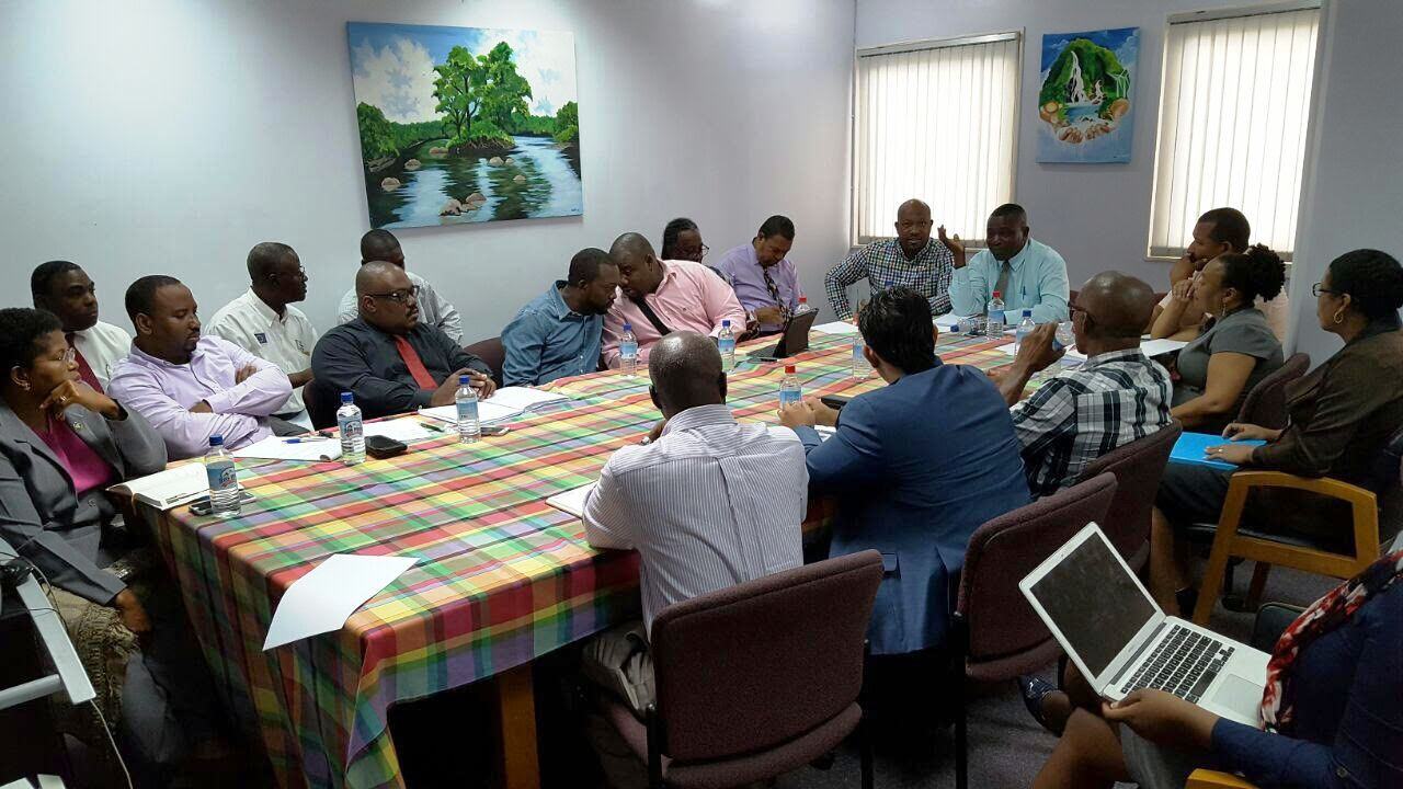 OECS Trade Mission meets with Agricultural Stakeholders in Dominica.