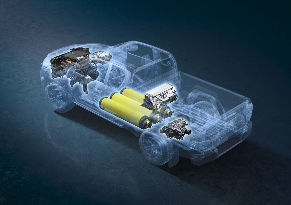 Toyota start ontwikkeling van Toyota Hilux op waterstof, in samenwerking met R&D Centrum Zaventem