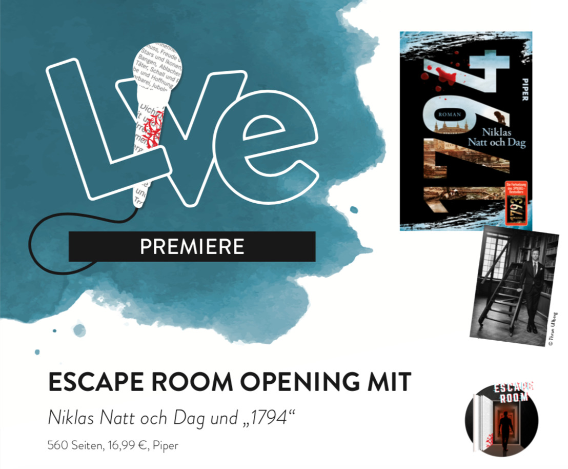 Einladung Zur Eroffnung Des Escape Rooms 1794 Bei Hugendubel Am Stachus Take a look at the create your own invitation options and design your own escape room invites from scratch according to the style you're looking for.