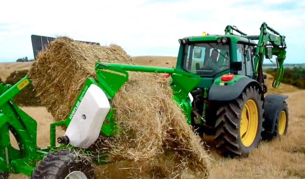 Hustler Equipment Launches New Even Feed Roller Attachment for Feeding High-Density Square Bales