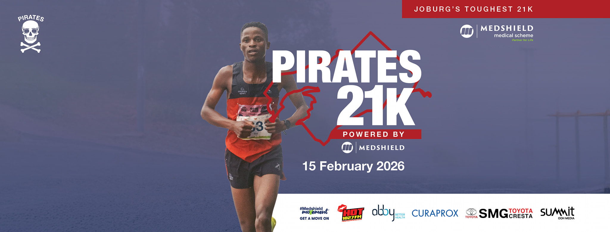 Medshield powers Joburg’s toughest half marathon in 2026