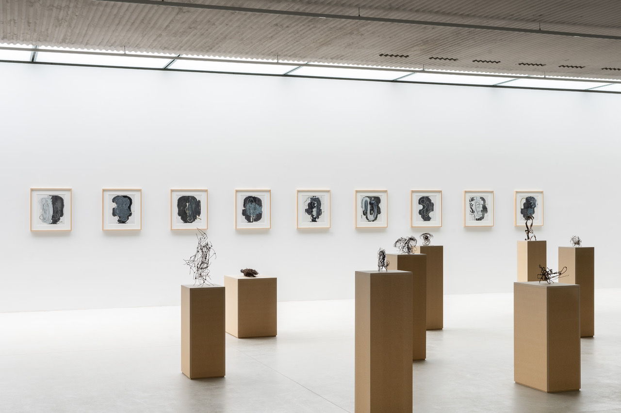 Installation view of Christopher Wool at Xavier Hufkens. Photo-credit HV-studio. Courtesy the Artist and Xavier Hufkens, Brussels