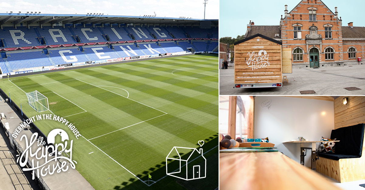 De Happy House in het Cristal Arena van KRC Genk: 3 unieke nachten tijdens de herfstvakantie NU te boeken!