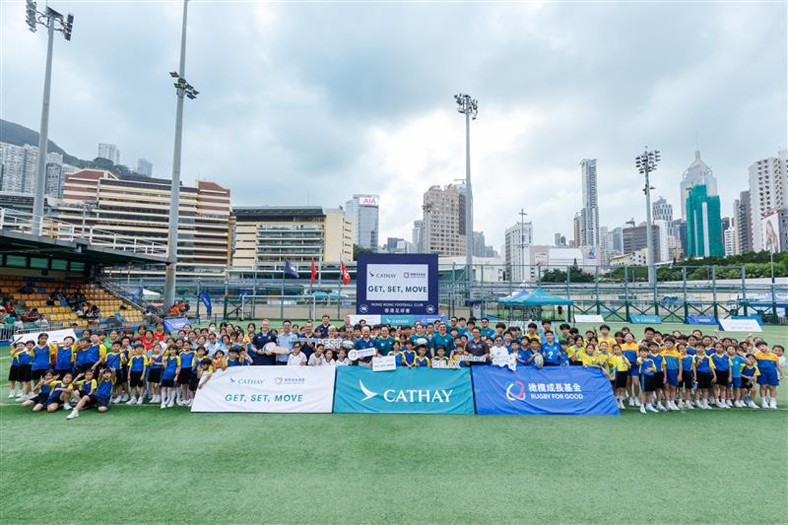 Cathay and Rugby For Good launch inaugural "Cathay GET SET MOVE Carnival"