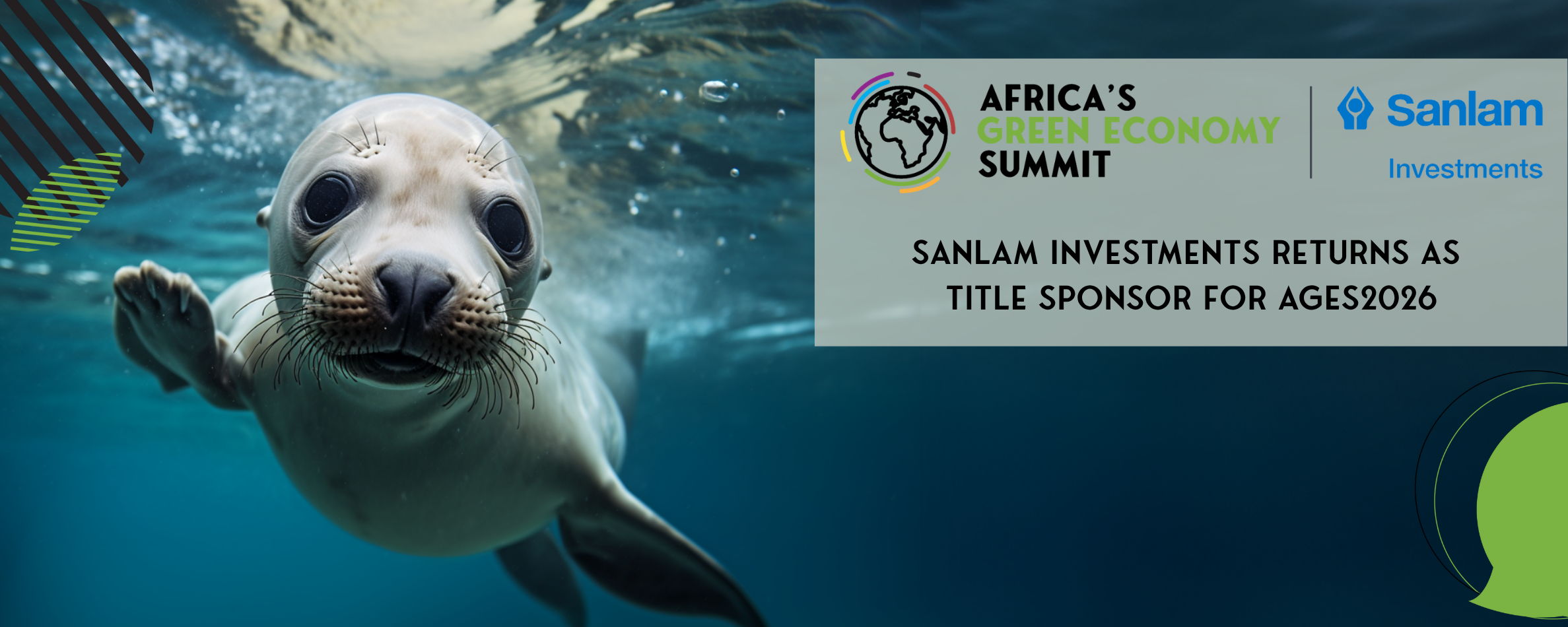 Sanlam Investments Renews Title Sponsorship of Africa’s Green Economy Summit (AGES) for 2026