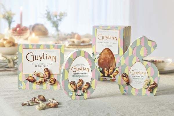 4x chocolats de Pâques festifs de Guylian