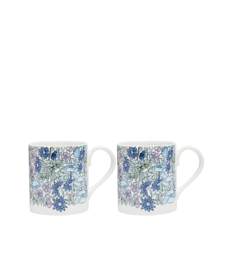 Poppy & Daisy Mug, £25, by Liberty | www.libertylondon.com