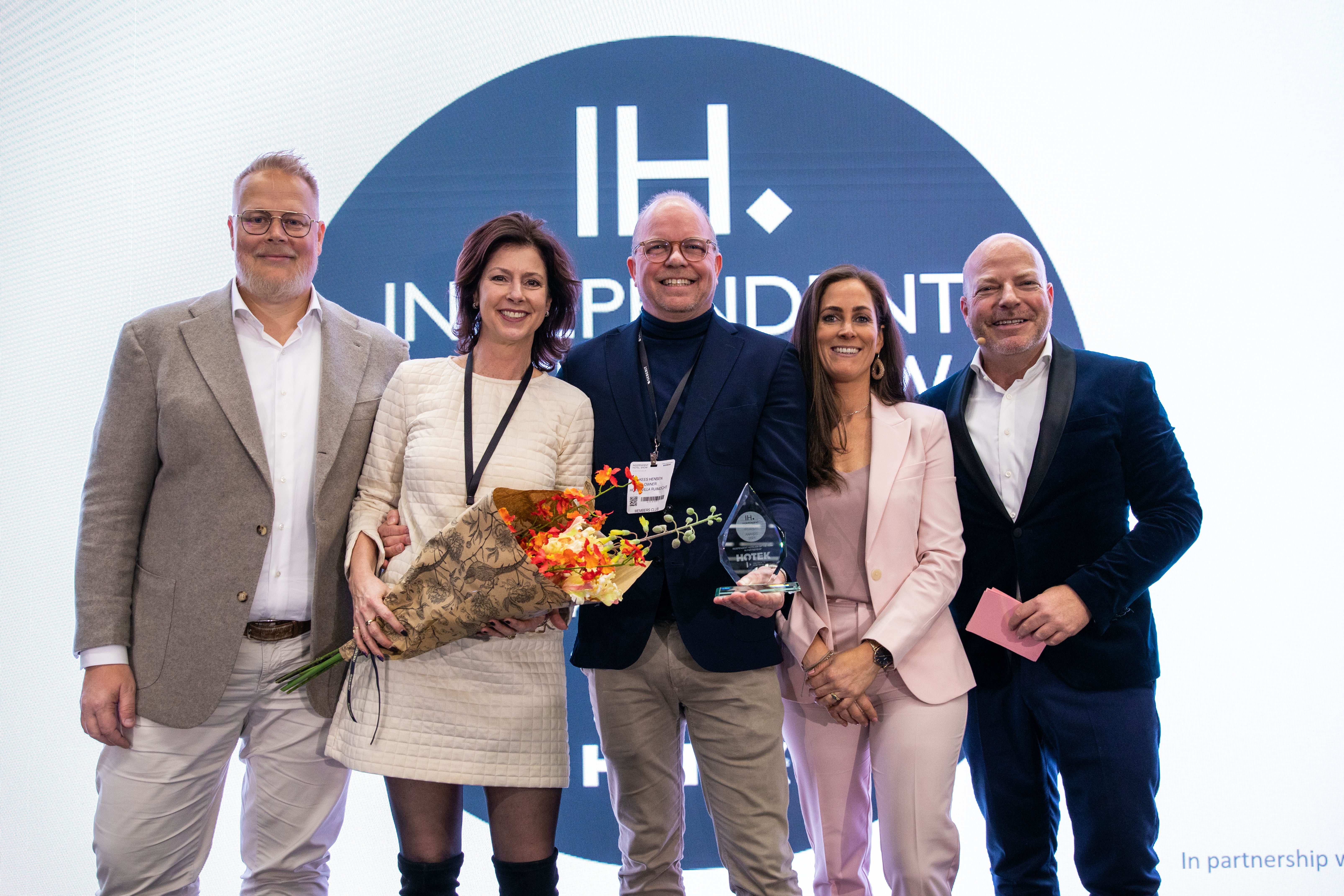 Independent Hoteliers of the Year Mascha Smit & Kees Hensen