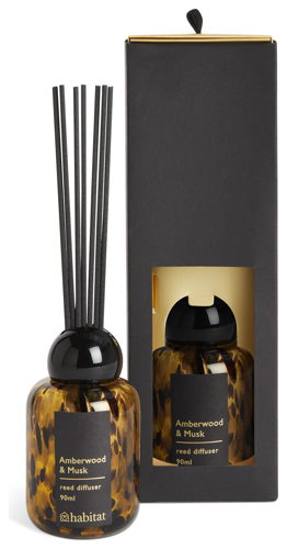 Habitat 60 Amber Wood and Musk Reed Diffuser, £12