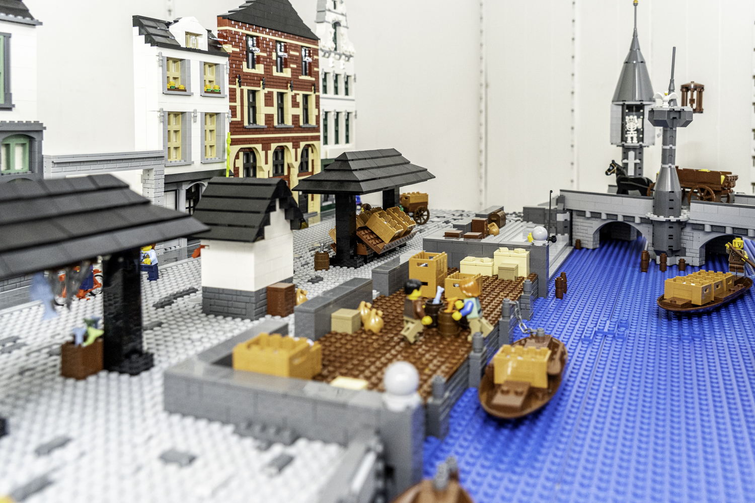 Legovoorstelling Oude Vismarkt