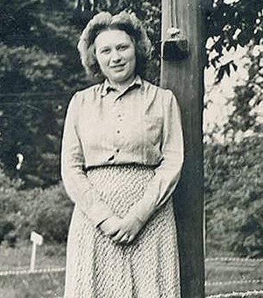 Denise Leyman - 19 jaar in 1944 (archief)