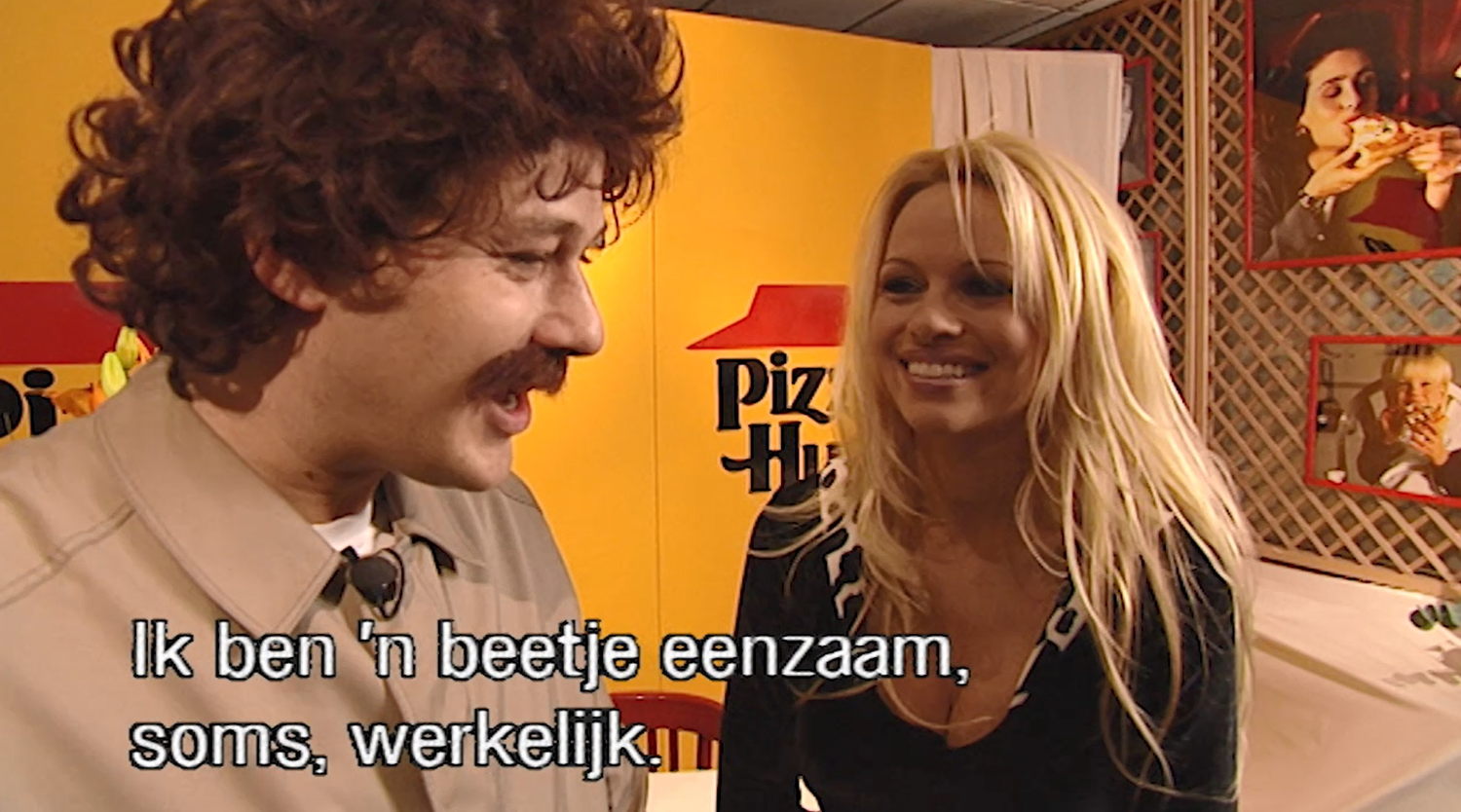 1997 : De man van Melle en Pamela Anderson - (c) VRT