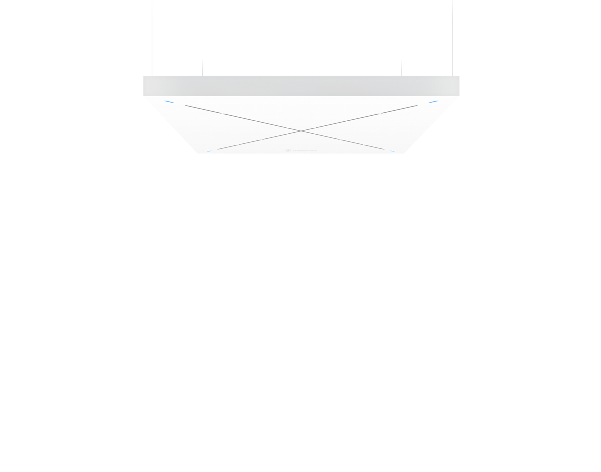 Sennheiser TeamConnect Ceiling 2 certifié pour Microsoft Teams