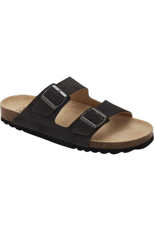 Juttu Scholl Slippers Julien Donkergrijs Juttu Scholl Slippers Julien Donkergrijs