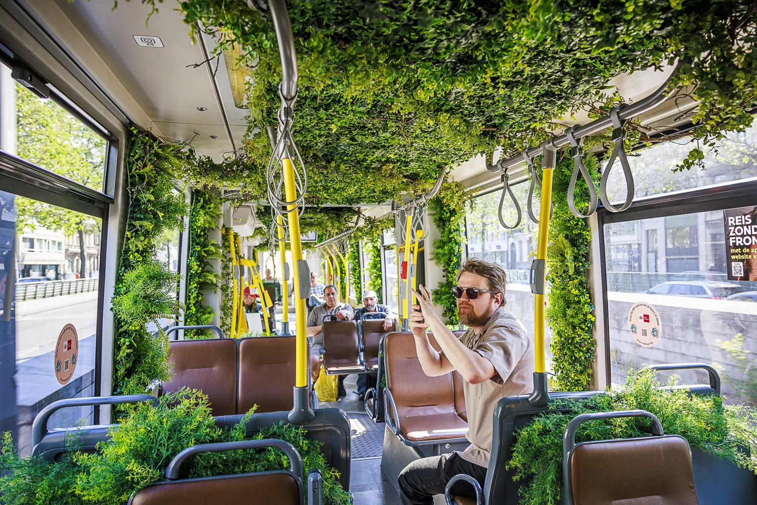 Groene Buurt in Bloei tram © Victoriano Moreno