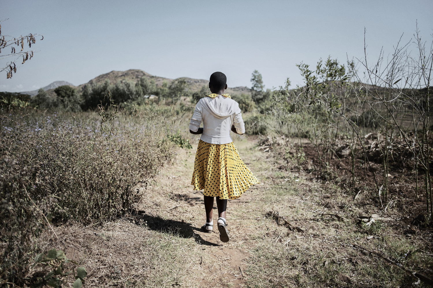 Anna is 16 and HIV positive. She is a patient at one of MSF's clinics in Malawi. Taken 8 July 2017, credit Luca Sola