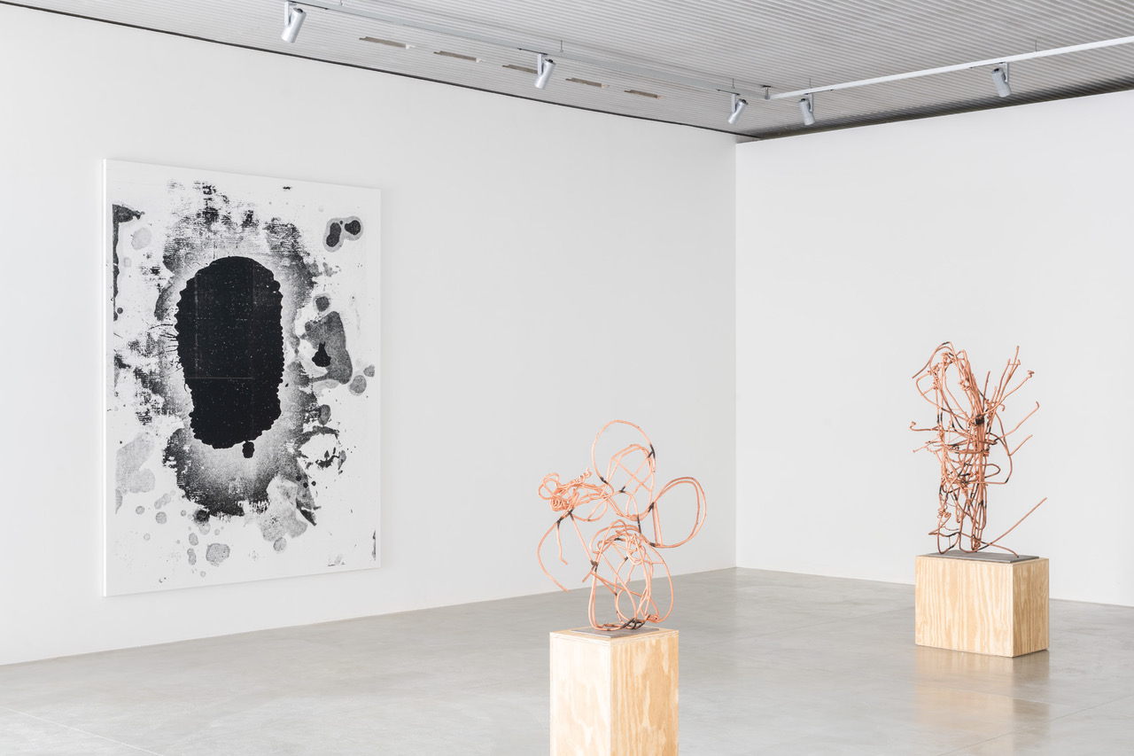 Installation view of Christopher Wool at Xavier Hufkens. Photo-credit HV-studio. Courtesy the Artist and Xavier Hufkens, Brussels