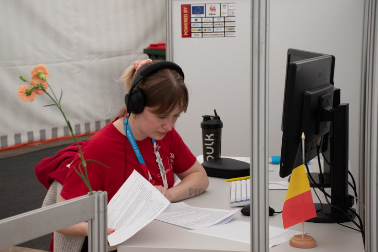 Médaille d'excellence en Web Technologies pour Laura Durieux © WorldSkills Belgium Médaille d'excellence en Web Technologies pour Laura Durieux © WorldSkills Belgium