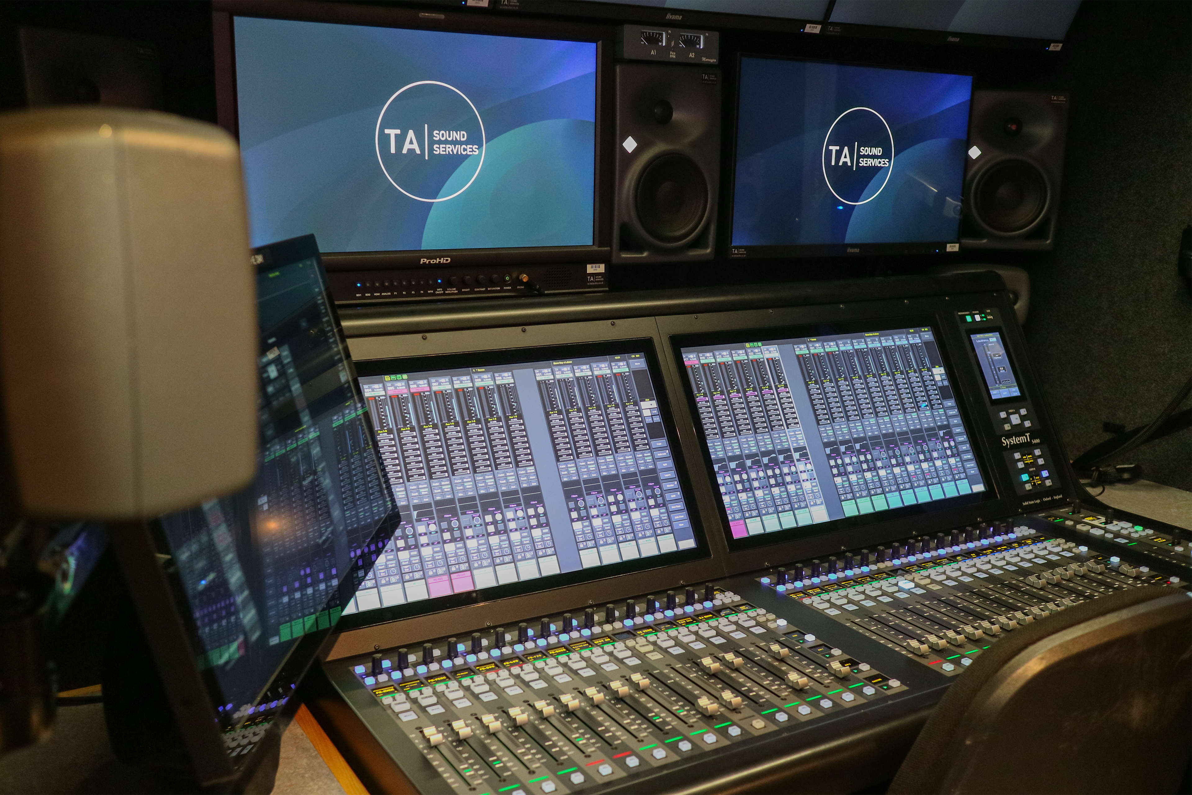 Tall Audio goes full stream ahead, upgrading its Solid State Logic System T S300 console with new S400 interface tiles