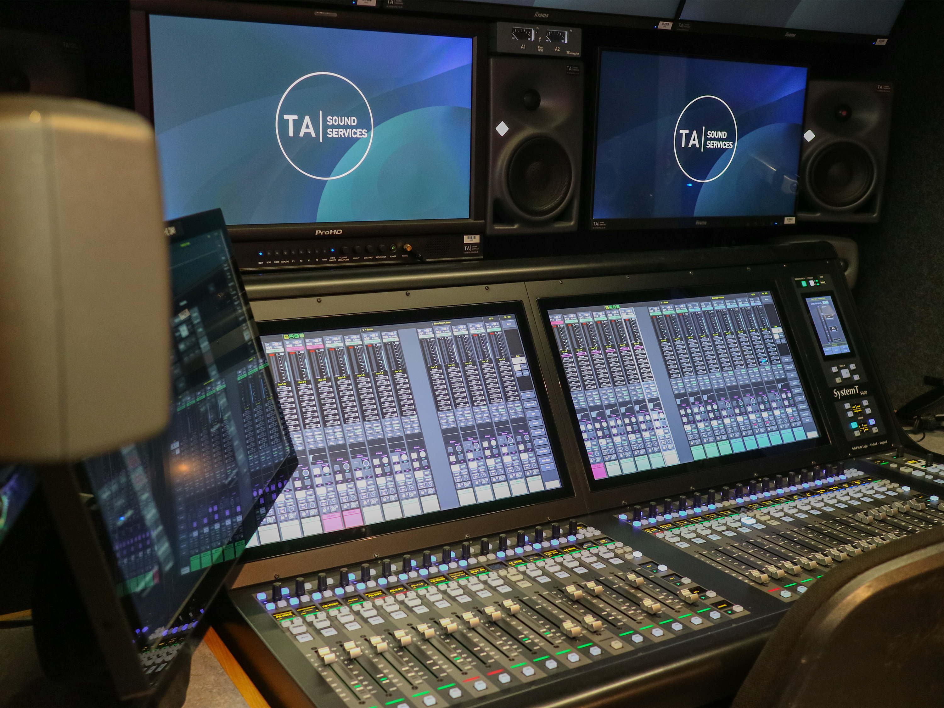 Tall Audio goes full stream ahead, upgrading its Solid State Logic System T S300 console with new S400 interface tiles