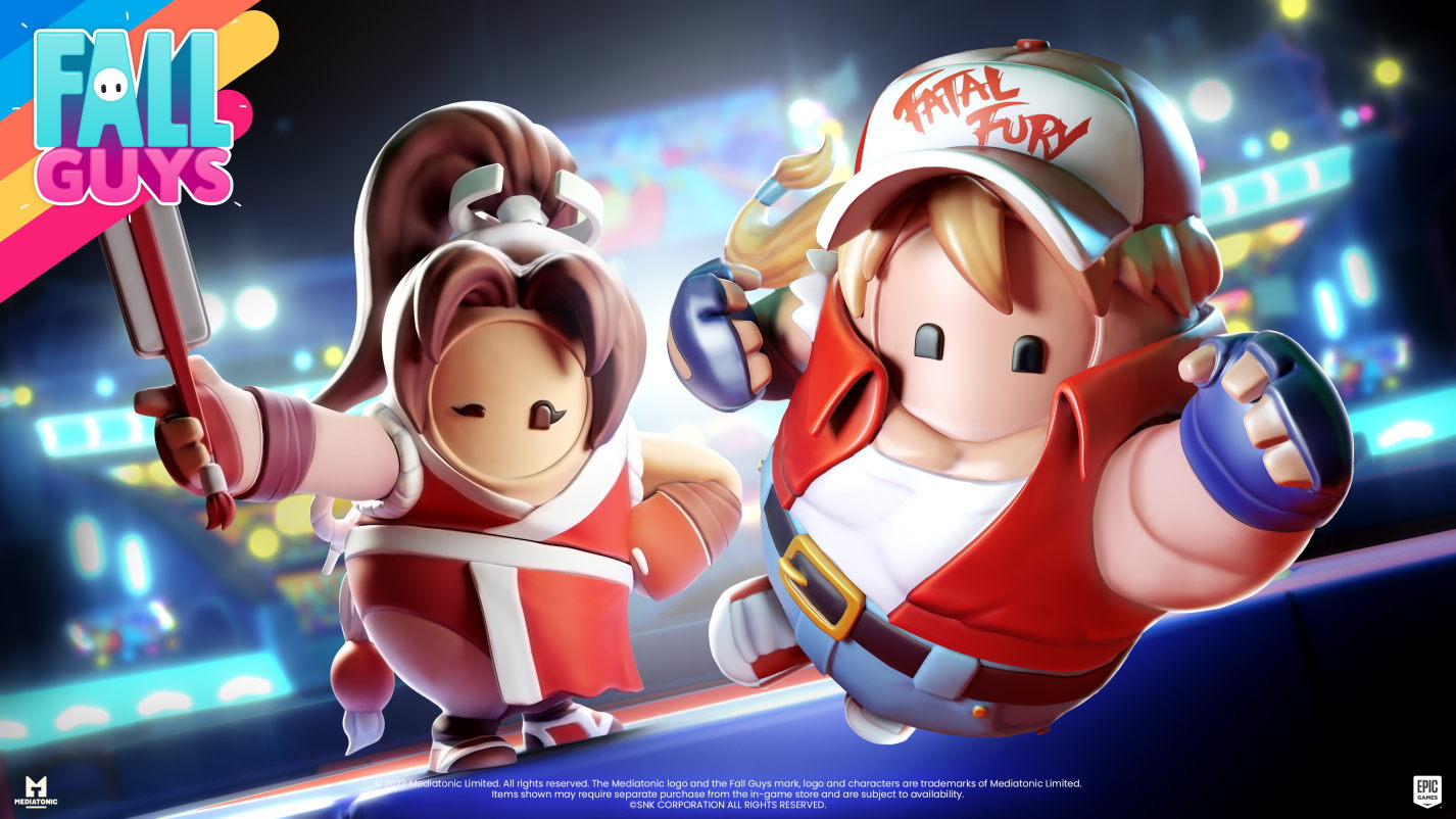 Fatal Fury x Fall Guys : Terry et Mai s’apprêtent à débarquer dans le Blunderdome ! 