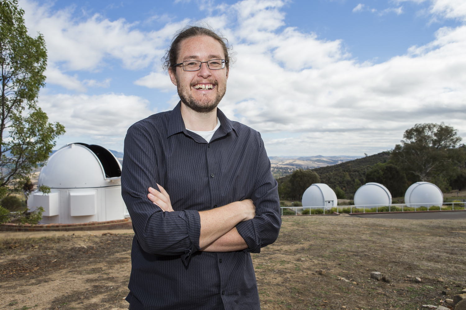 Dr Brad Tucker from the ANU Research School of Astronomy and Astrophysics. Image: Stuart Hay, ANU.