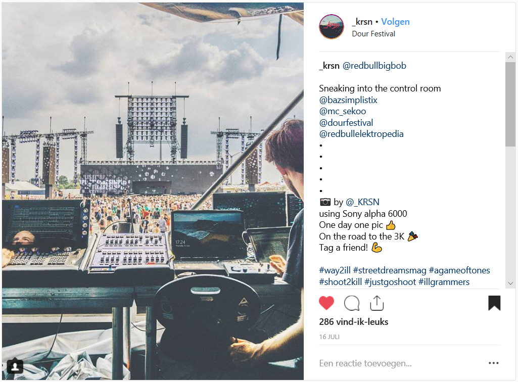 La photo gagnante postée sur Instagram par Mehdi Ajmi.