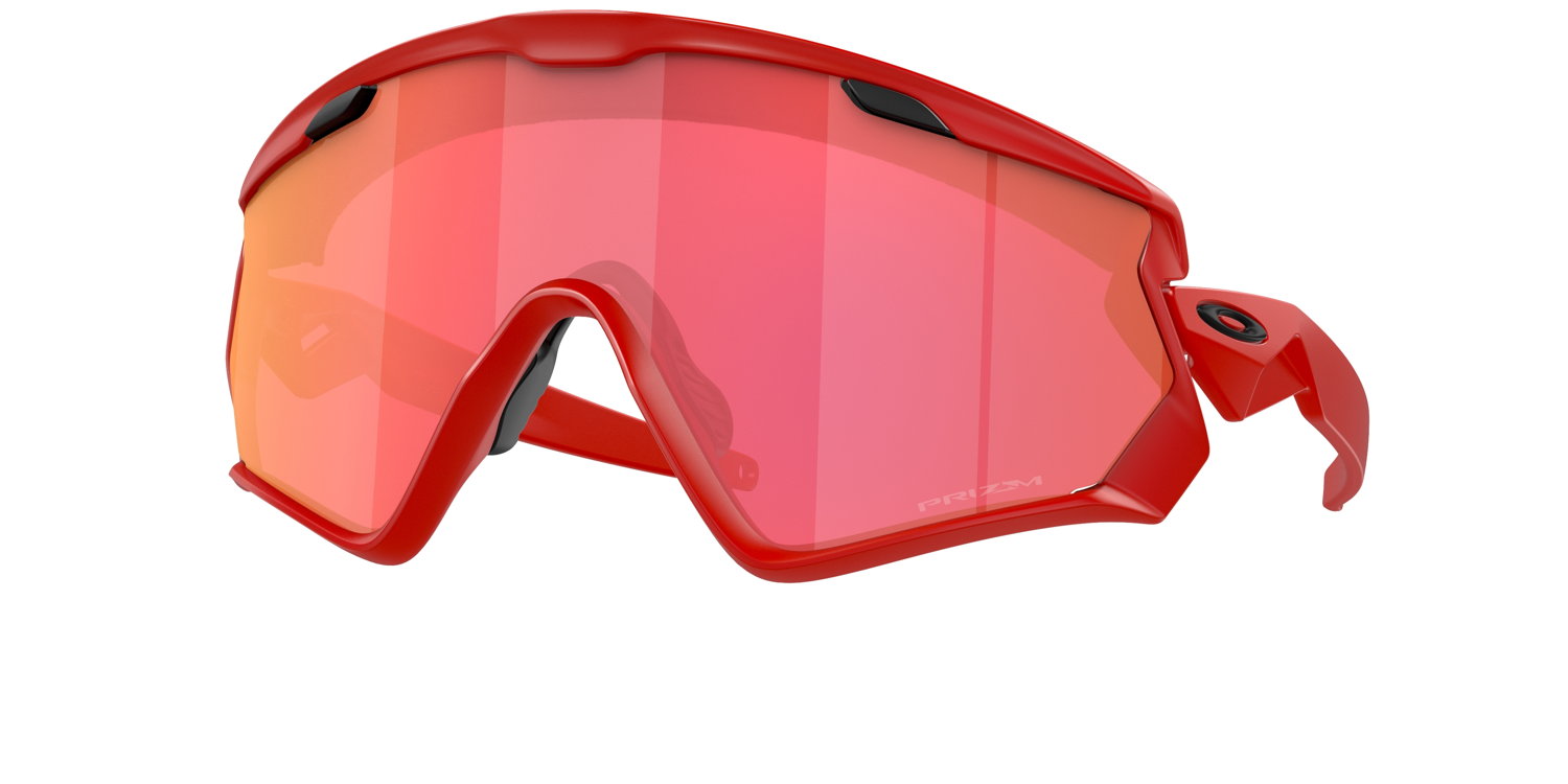 OAKLEY WIND JACKET 2.0 REDLINE.0 WITH PRIZM TORCH SNOW 