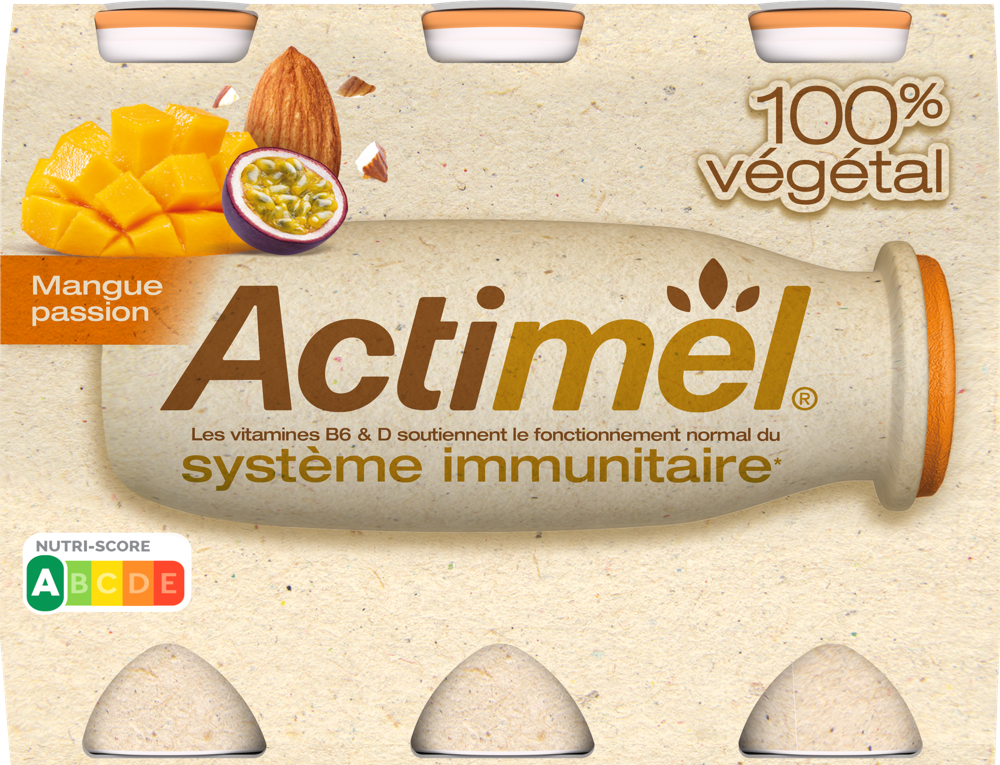 Actimel Plant-Based Mangue Passion