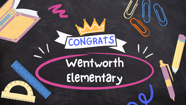 News: Wentworth Elementary Clinches the Coveted [Final] Spot in the Back 2 School America "Win School Supplies" Annual Contest – Every Student Receives Essential Supplies To Assist Throughout School Year