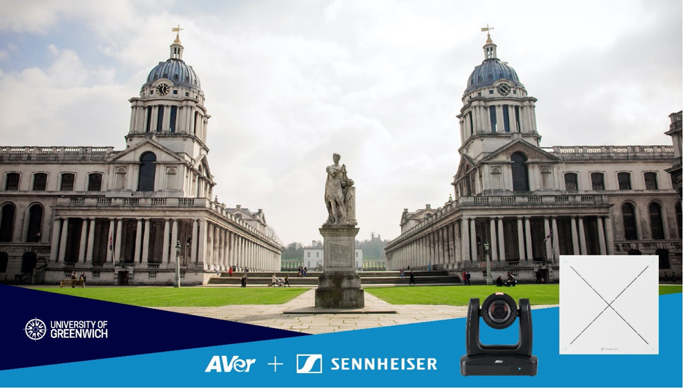 University of Greenwich evolves to Hyflex learning with AVer Auto Tracking Cameras 