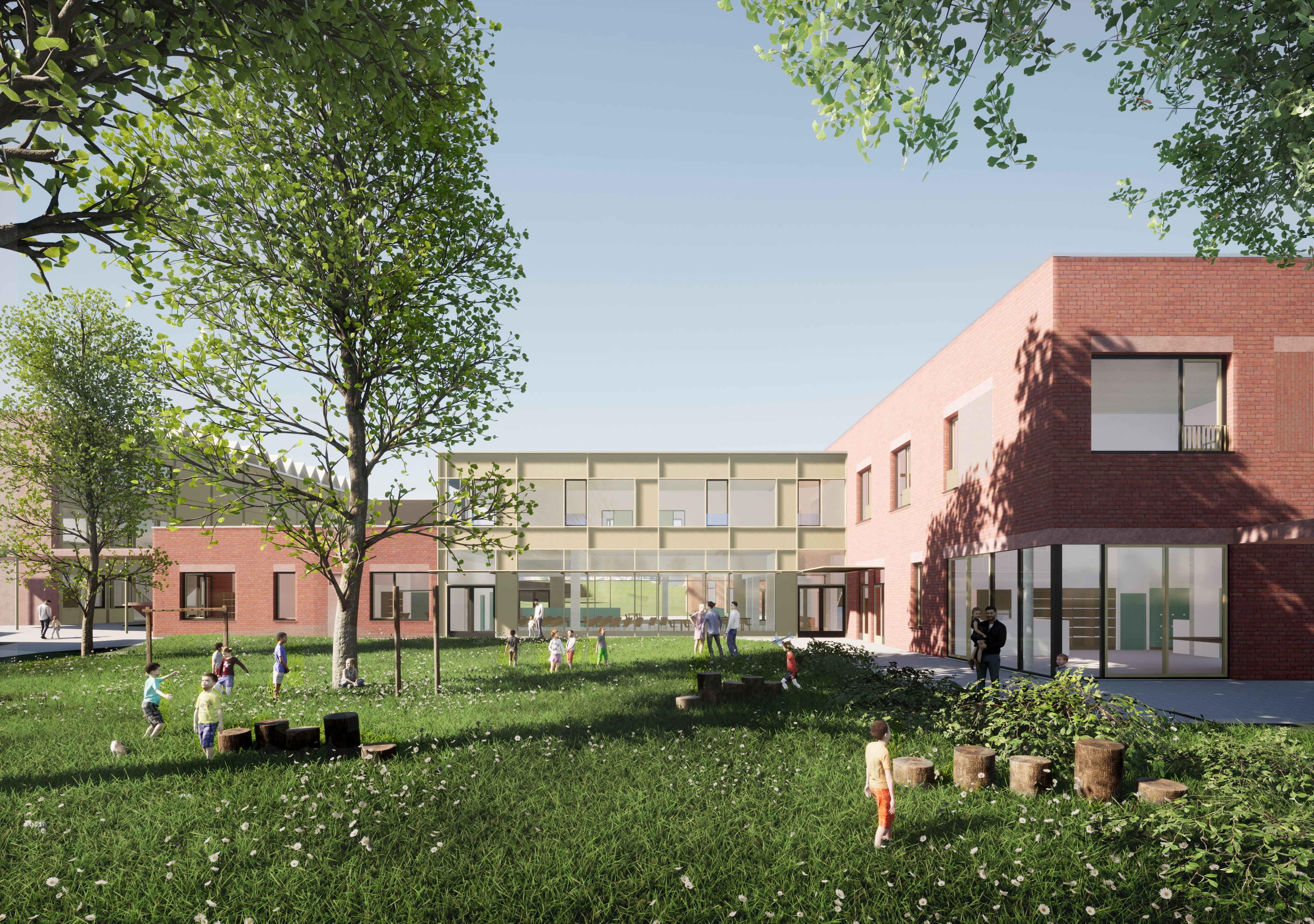 Vlabinvest investeert mee in de bouw van een nieuw kinderopvangverblijf in Zellik.