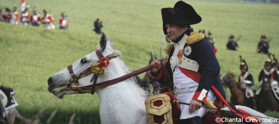 From 18 to 21 June 2015, the role of Napoleon will be played by Frank Samson 