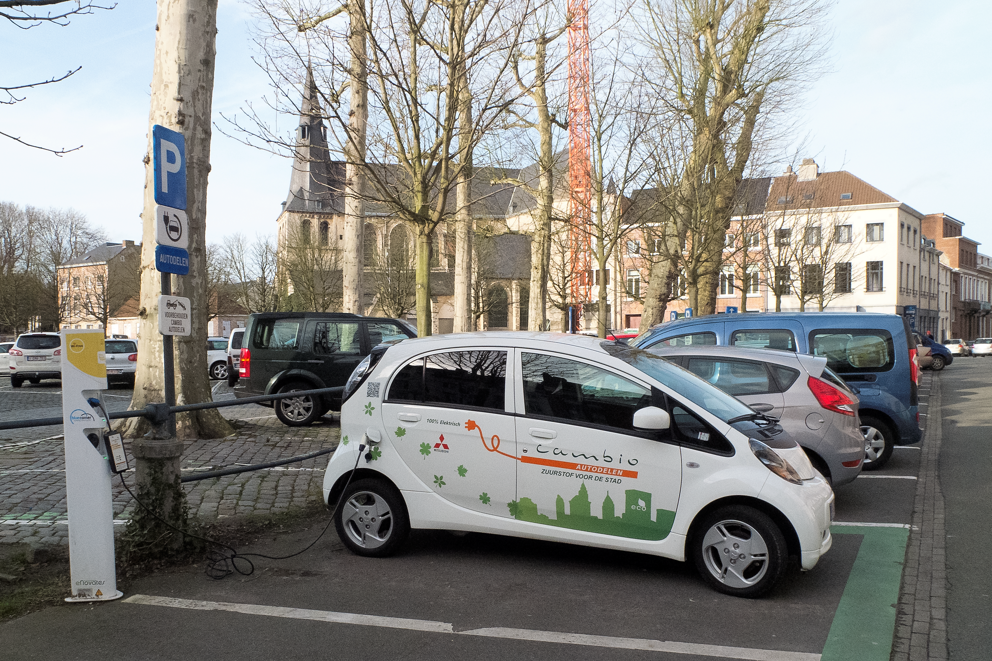 Stad Leuven geeft premies voor aankoop van elektrische deelwagens