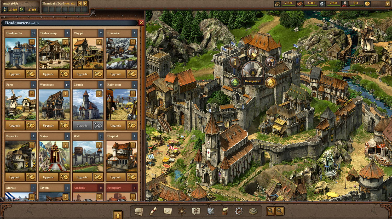 Tribal Wars 2 Browser Screenshot