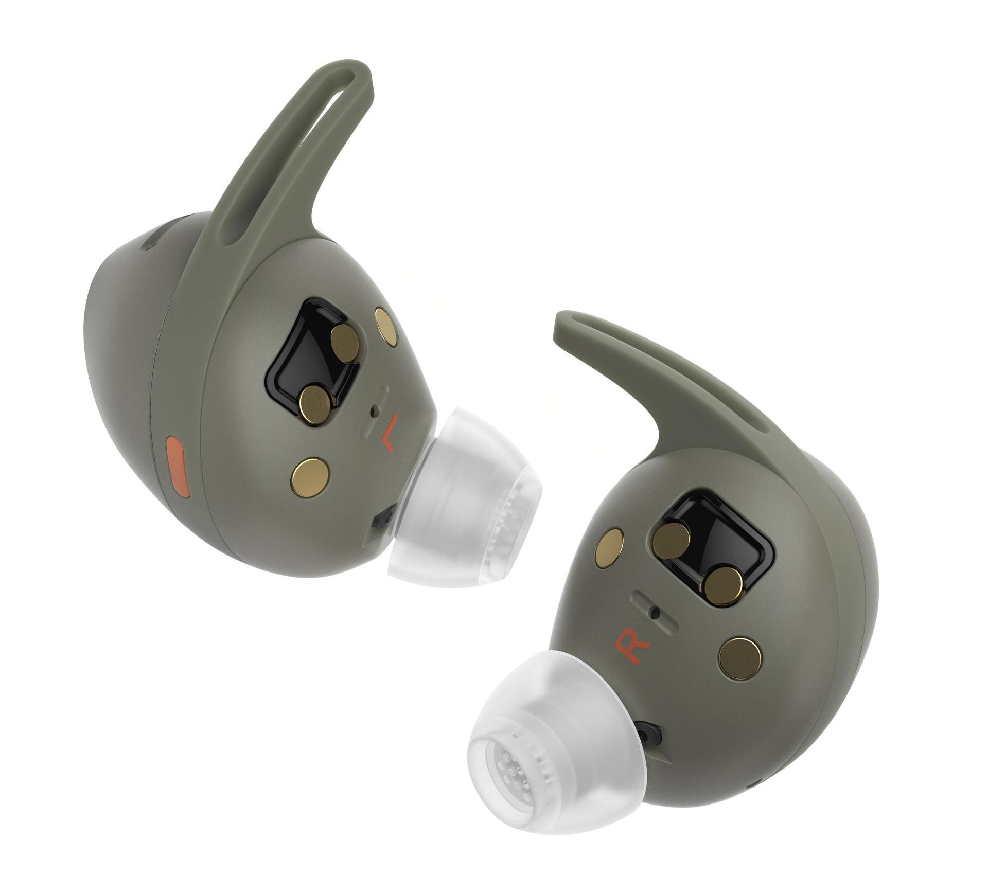 MOMENTUM Sport's integrated heartrate and core temperature sensors are placed strategically in the ear canal, known for its stability during physical movement.